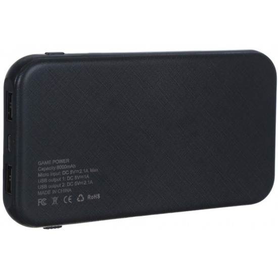 Zipai ZP-10 Fast Charging 2 in 1 Game Console Power Bank, 8000 MAH